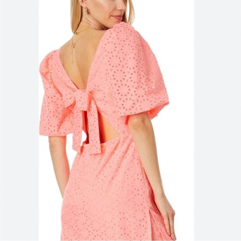 Lilly Pulitzer Pink Eyelet Jumpsuit
